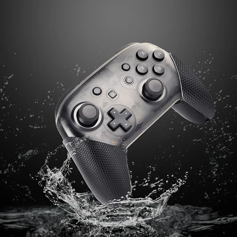 Para Nintendo Switch Pro NS Pro controlador de goma texturizada antideslizante absorbente de sudor pegatina cubierta empuñaduras de rendimiento