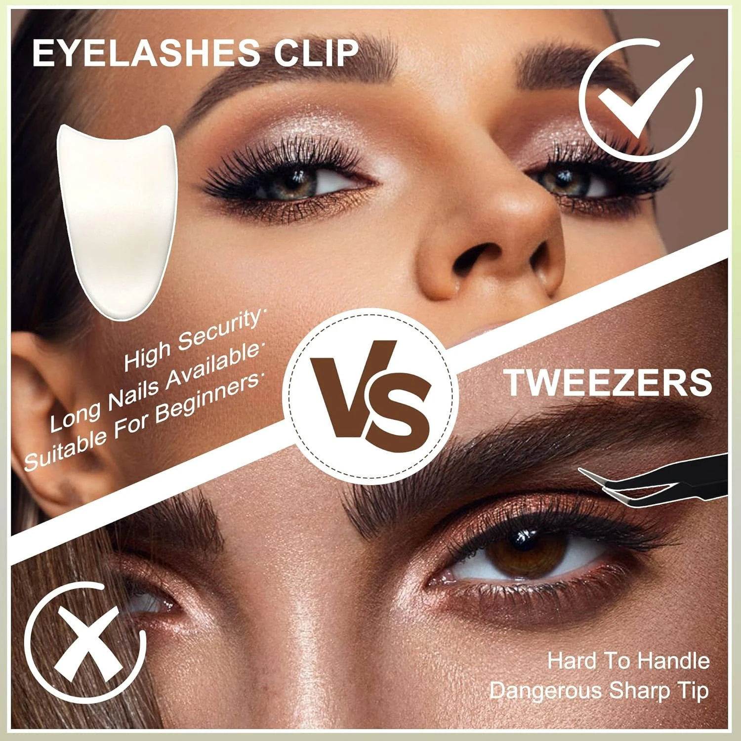 豪華な最高品質のグラマラスつけまつげアプリケーターツールの2本セットで、楽に完璧なまつげを適用できます。 楽なフロリダ