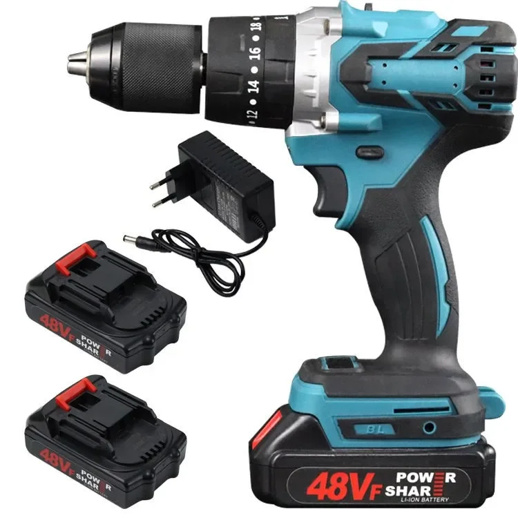 

makita Electric tools Impact Wrench Brushless Cordless Electric Wrench 1/2 inch combo kits Compatible powerful drill Battery