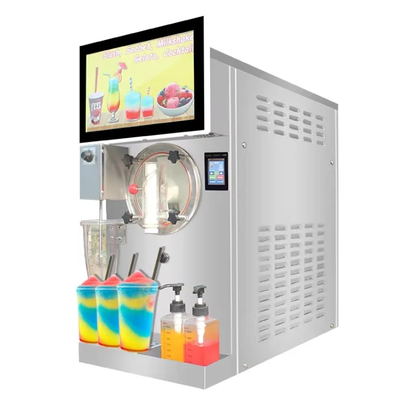 

【Best-selling】Commercial Smoothie Frozen Drink Machine Ice Coffee Machine 12l Frozen Daiquiris Machine