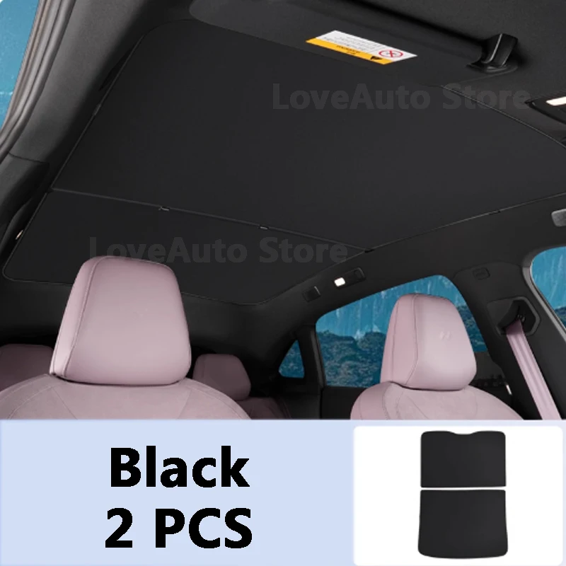 

For ONVO L60 2024 2025 2026 Car Microfiber Sunroof Shade Curtain Heat Shield Car Roof Sunscreen Plate Decoration Accessories