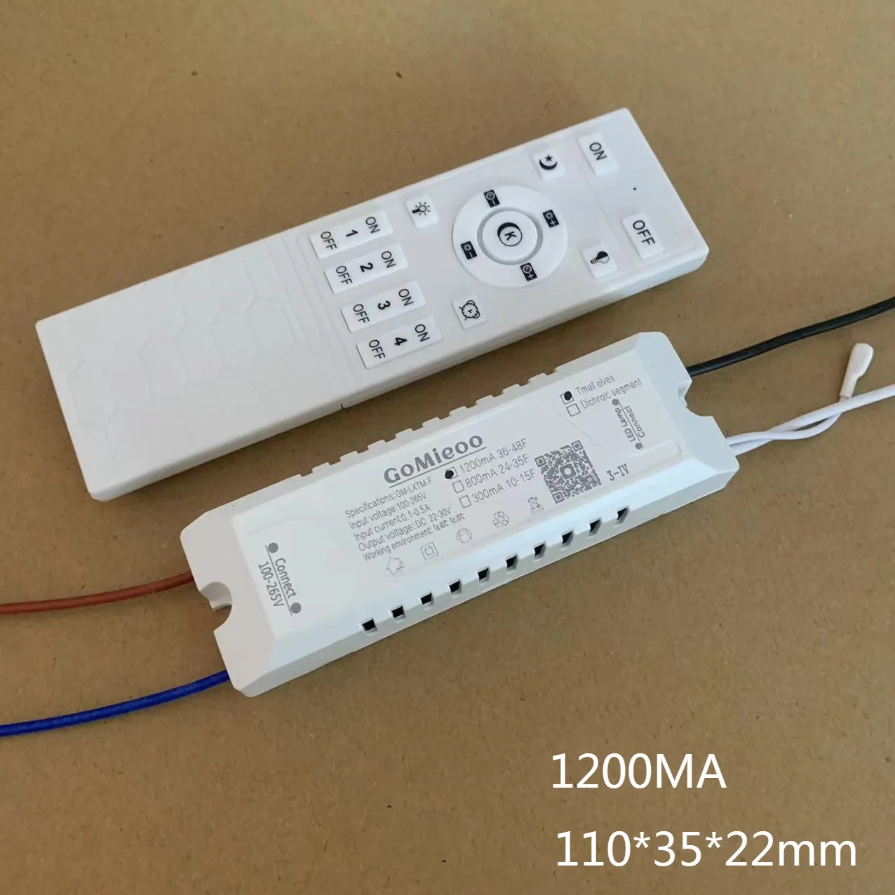 2,4G Intelligenter LED-Treiber DC24V – 600–3000 Produktbild-Vorschau 4