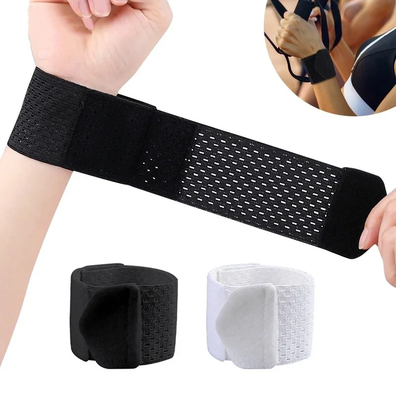 1 قطعة دعامة دعم المعصم المرنة لالتهاب الأوتار النفق الرسغي لتخفيف الآلام تنفس ضغط التفاف رياضة معصمه