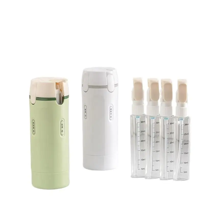 Leakproof 4 In 1 Refillable Travel Bottle Set Portable Dispenser Kit for Shampoo Perfume Cosmetic Business Travel Use view 6