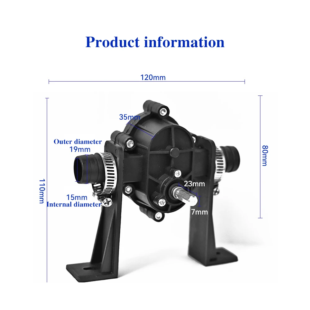 Electric Hand Drill Pump Cordless, Diesel Oil Fluid Water Pump Screwdriver Hand Drill Self Priming Pump