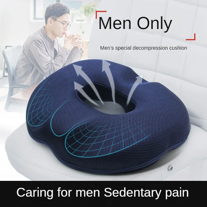 1PCS Office Chair Cushion Pillow Hemorrhoid Seat Cushion Tailbone Coccyx Orthopedic Medical Seat Prostate Chair for Memory Foam