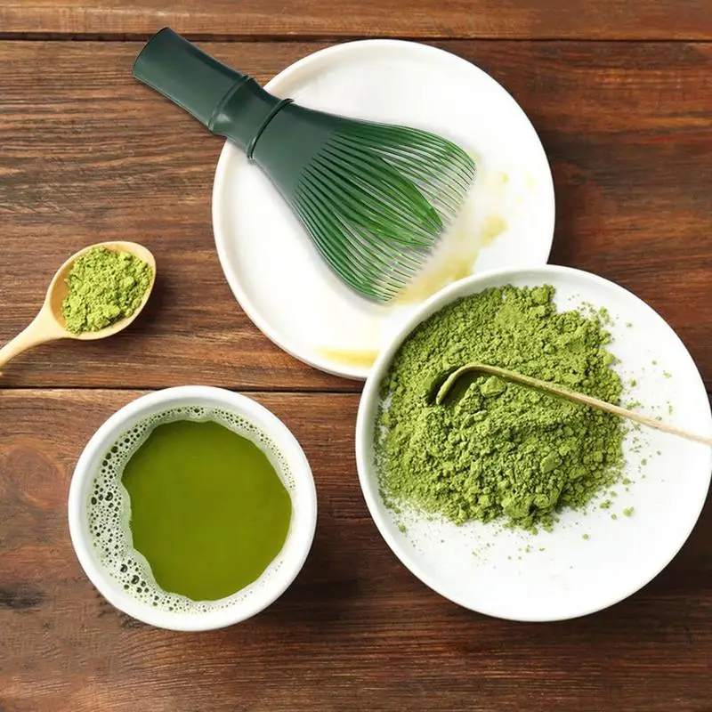 Silicone Matcha Whisk Reusable Matcha Mixer And Stirrer Food Grade Matcha Whisk Tea Tool Tea Brush For Kitchen Accessories