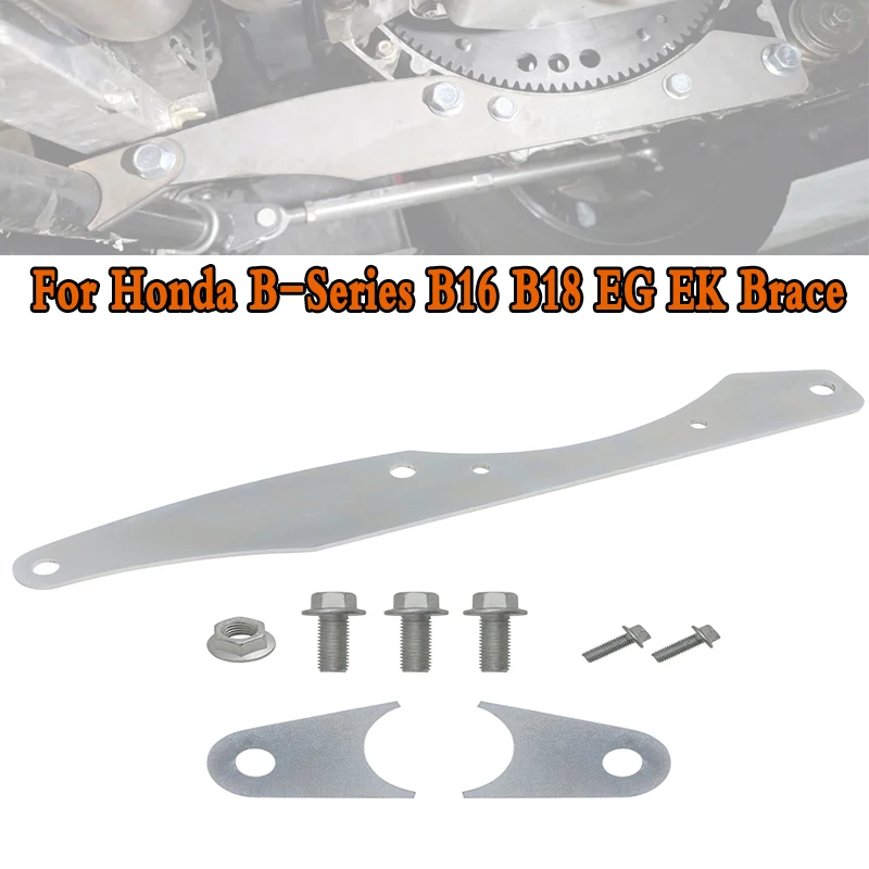 

For Honda B-Series B16 B18 Transmission Mid Plate Mount EG EK Brace Anti Pitch Mount Parts