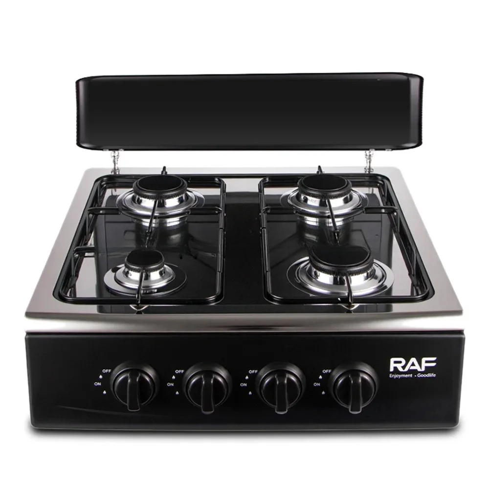 CF-24   European and American Style Vertical Gas Stove Split Type with Stand Four-Burner Countertop Simple Stove