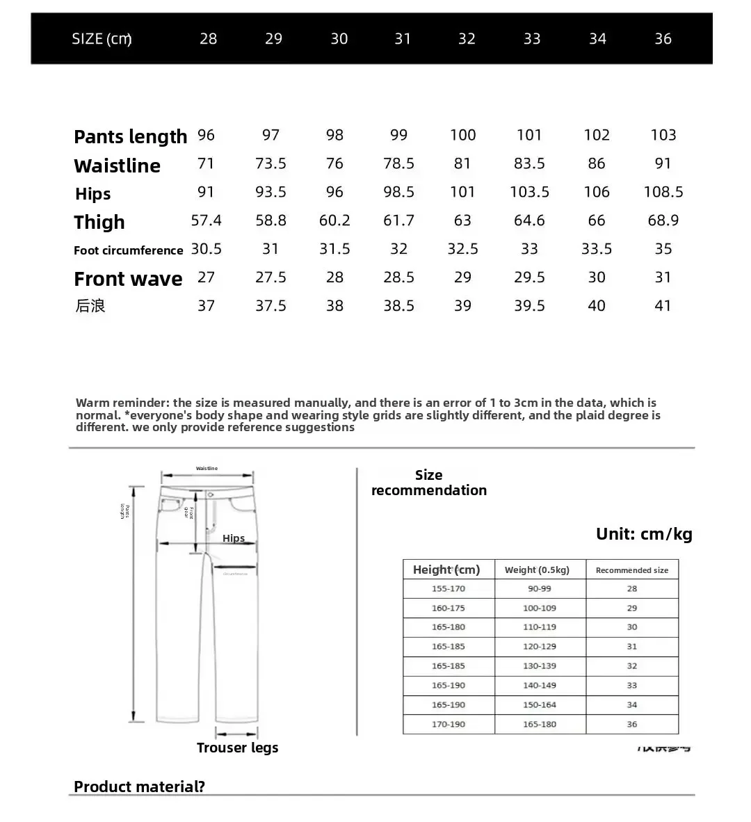 Men's Loose Fit Casual Jeans Spring Summer Distressed Straight Leg Wear Resistant Washed out Loose Cuffed Leisure Trousers