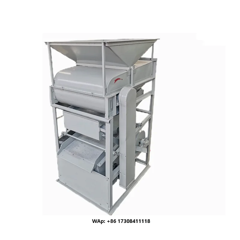 Automatic Paddy Seed Cleaner & Grain Screening Machine-Small Rice Destoner High Capacity 1 Year Warranty