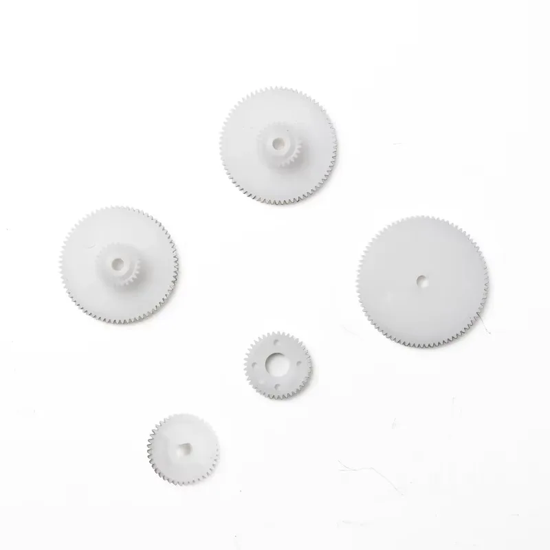 100% new PLA resin RLS1000 drive gear set with small/medium/large gears for Rongda RLS1000 proportional gears (5pcs/set)