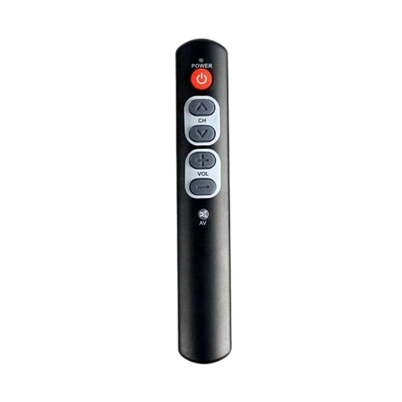 Smart Learning Remote Control TV Remote Control 6 Large Buttons For TV, Set-Top Box, DVD, VCR