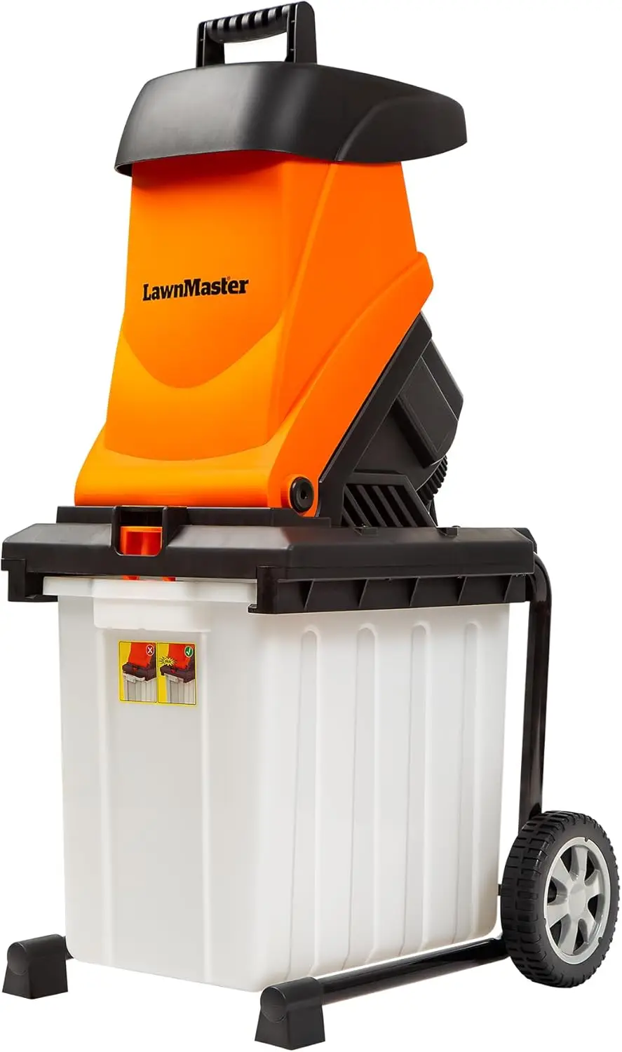 

Измельчитель древесины LawnMaster, электрический, 15 А, с контейнером для сбора, диаметр резания 1,8 дюйма, максимальное соотношение уменьшения 16:1