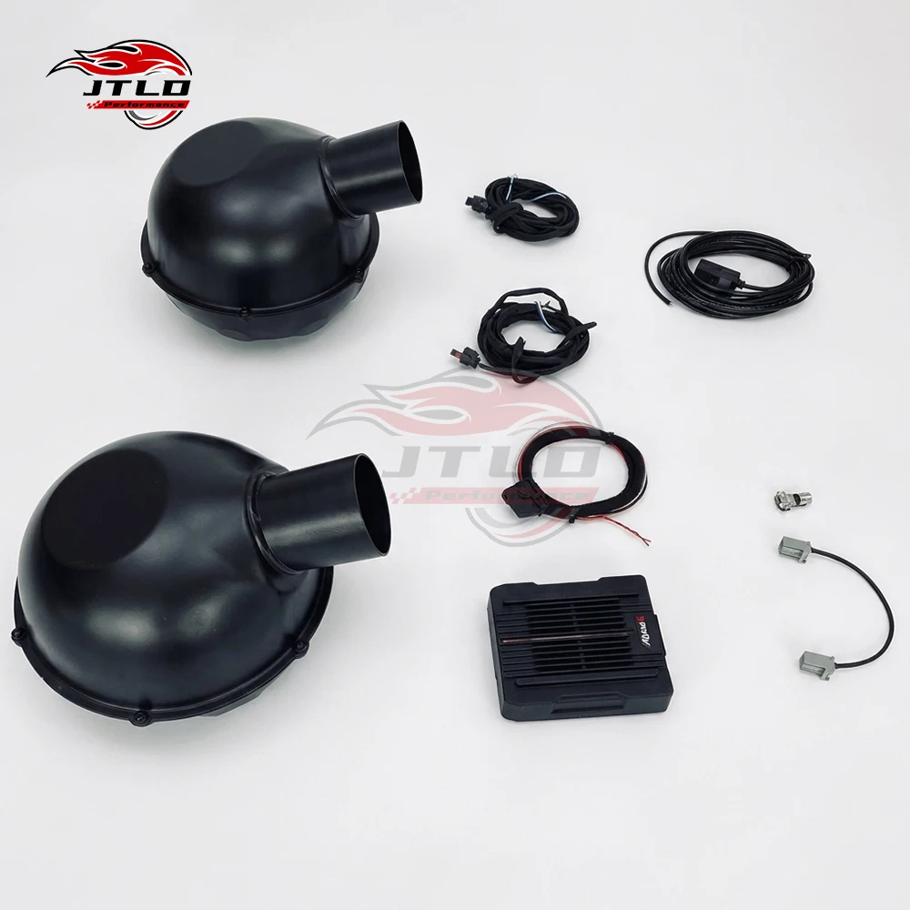 

Active Exhaust Electronic Drums Booster Black Sound System with Remote Control for Alphax Smartphone Controller