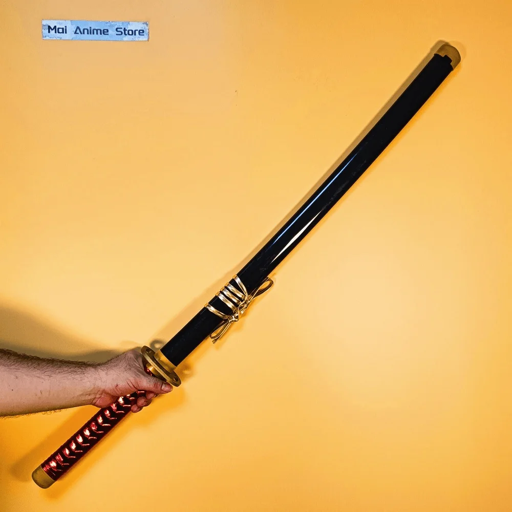 40in Okkotsu Yuta Katana الحجم الحقيقي كاتانا الأصلي الساموراي صابر أنيمي Jujutsu Kaisen تأثيري السيف النينجا سكين لعبة غير حادة هدية #2