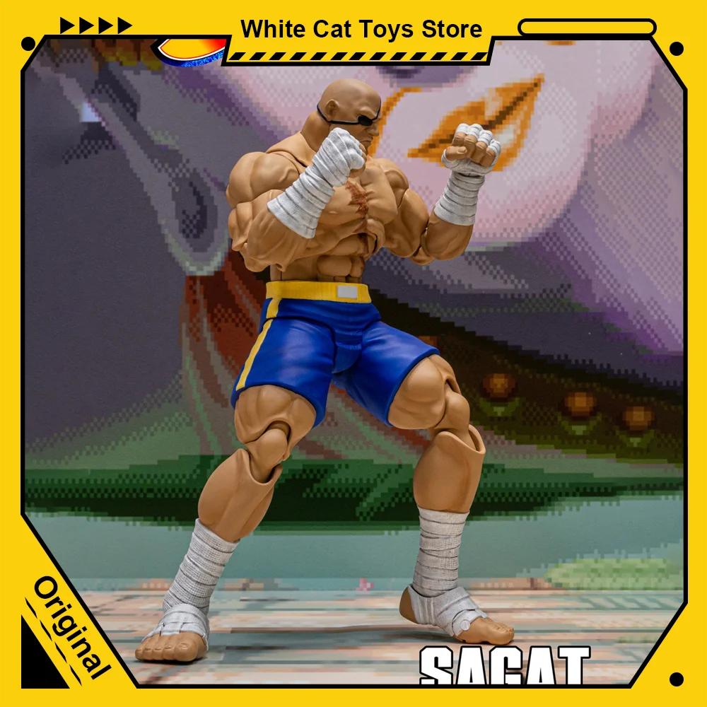 Storm Toys Street Fighter2 Zero3 1/12 Victor Sagat Bison SFSA03 CPSF30 figuras de acción articulaciones móviles Anime modelo colección juguete