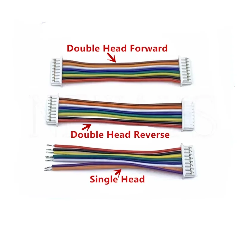 22AWG JST XH2.54mm Pitch Single/Double Head Wire Cable Connector 2P/3/4/5/6/7/8/10/12/13/14/15/16/18/20 Pin Plug Electronic Wire