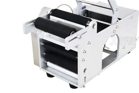 MT-50 fabricante de etiquetas elétrica stick-on garrafa redonda água vidro vinho máquina de rotulagem manual