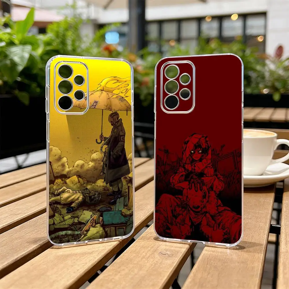 

G Gachiakuta Phone Case Transparent Silicone Soft For Samsung S25,S24,S21,S22,S23,S30,Ultra,S20,Plus,Fe