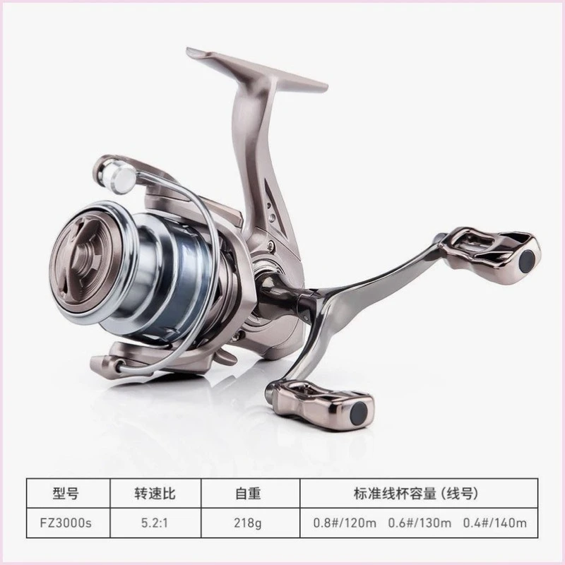 small golf all-metal oblique mouth shallow line cup far-throw micro-object Luya wheel anti-seawater fishing line wheel sea rod