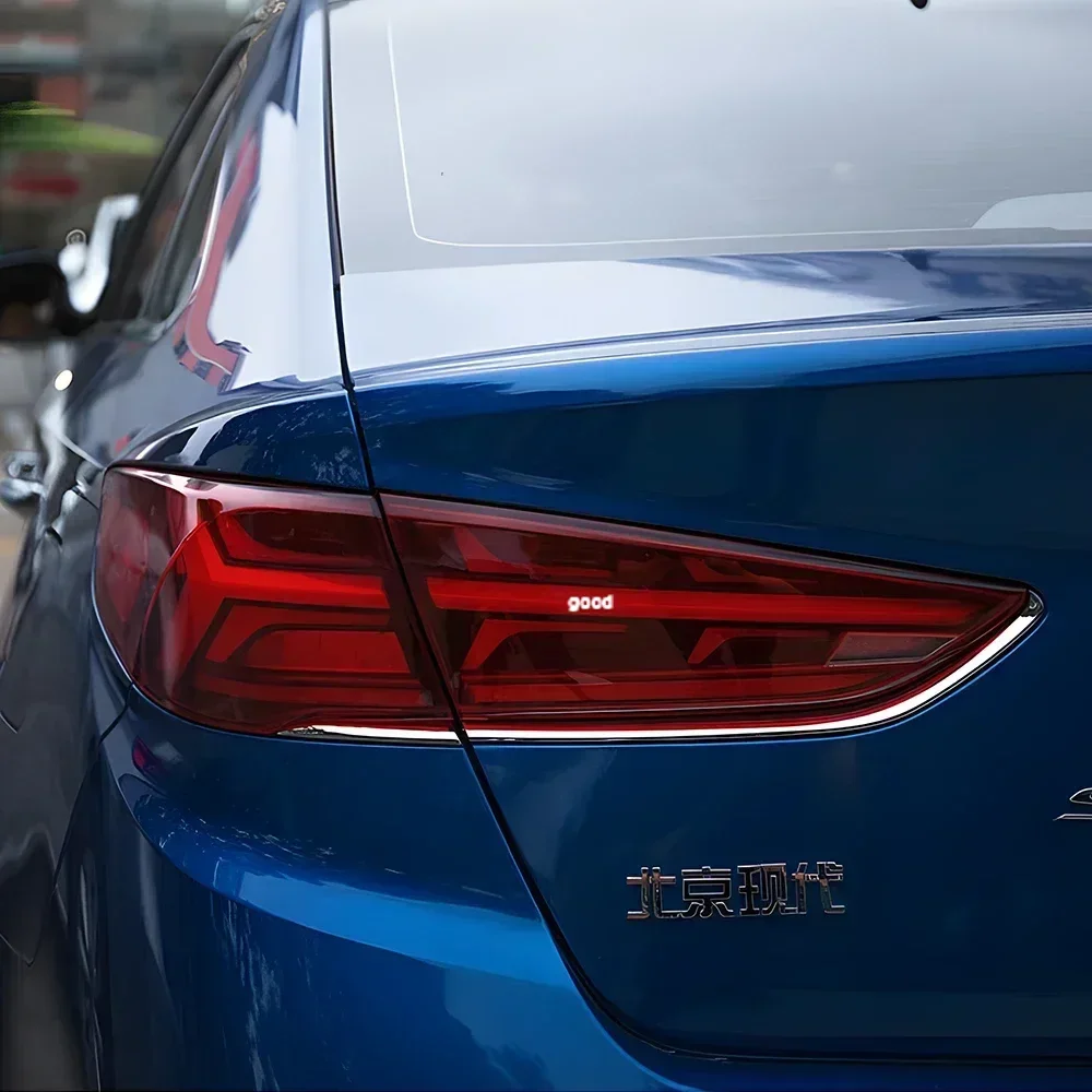 สําหรับ Hyundai Sonata 2018-2019 LED ด้านหลังอัตโนมัติโคมไฟชุดอัพเกรด Dynamic Streamer สัญญาณไฟท้ายรถอุปกรณ์เสริม
