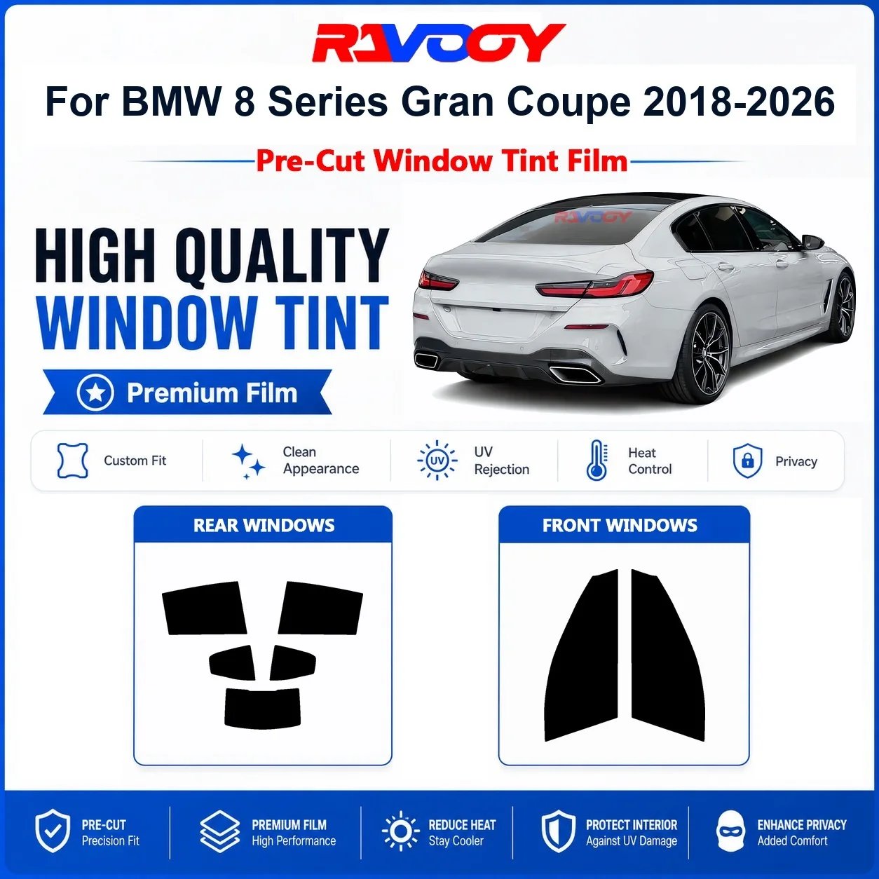 premium-pre-cut-window-tint-for-bmw-8-series-gran-coupe-2018-2026-front-rear-windows-uv-heat-rejection-privacy-film