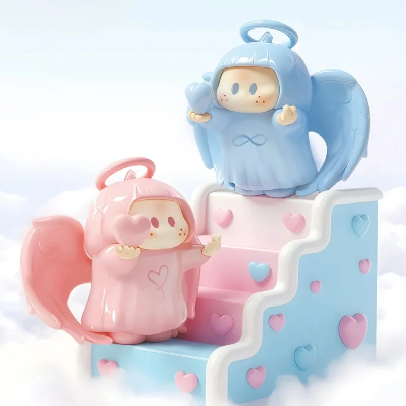 

A Pair Of New Products In Stock Right And Right Sauce Qixi Valentine Day Series Elevator Mini Handmade Desktop Decoration Gift