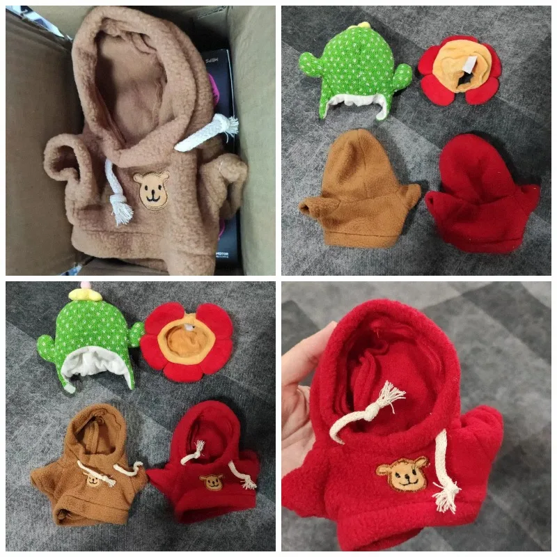 Christmas Costume Set for Smart Electronic Robot Pet, Sweater Hat Scarf Kit, Holiday Decor Outfit Accessories