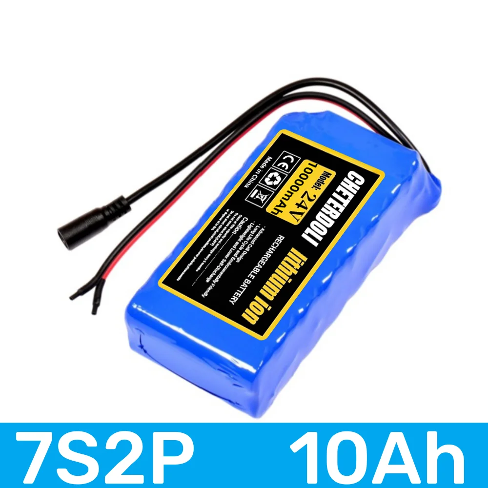 

New 8Ah/10Ah 24V 7S2P 18650 Li-ion Rechargeable Battery Pack Suitable for Battery Replacement of 29.4V Electric Scootersmult.