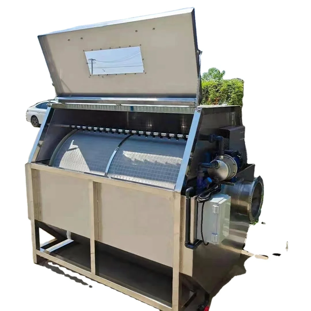 معدات الزراعة الفولاذ المقاوم للصدأ طبل FilterRAS نظام الروبيان المياه العذبة