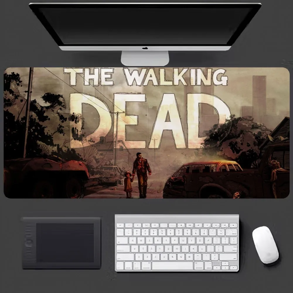 The Walking Dead Game Mousepad Large Gaming Compute Gamer PC Keyboard Mouse Mat