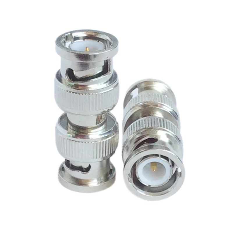BNC-Stecker Q9 BNC-Stecker auf Stecker RF-Koaxialkupplung Gerader Adapter für RG59-Kabel HD-Videokamera – Detail 2