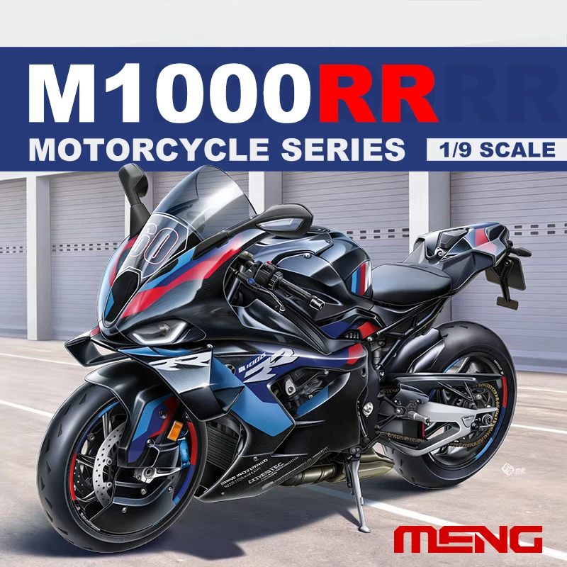 

Конструктор MENG MT-009 M1000RR: Высокопроизводительный супербайк, масштаб 1/9