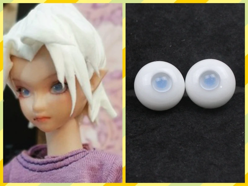 

6mm 8mm 10MM 12MM 14MM 16MM 18mm aod dod msd yosd sd bjd doll glass eyes eyeball small iris eyesball XXTB089