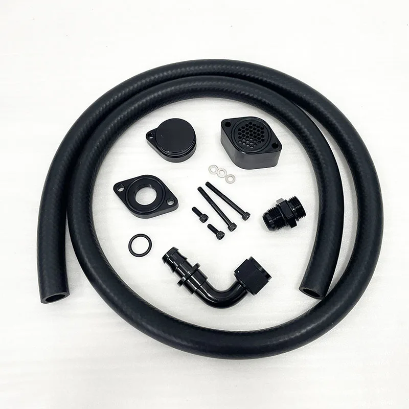 

Engine Ventilation Kits For 2011-20 FORD 6.7L Powerstroke CCV PCV Reroute Engine Ventilation Kits