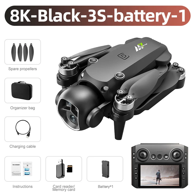 Xiaomi Mijia M7 Drone 4K Professional 8K HD Aerial Photography Drone 5G WIFI Brushless Power RC Foldable quadcopter Dron Gifts