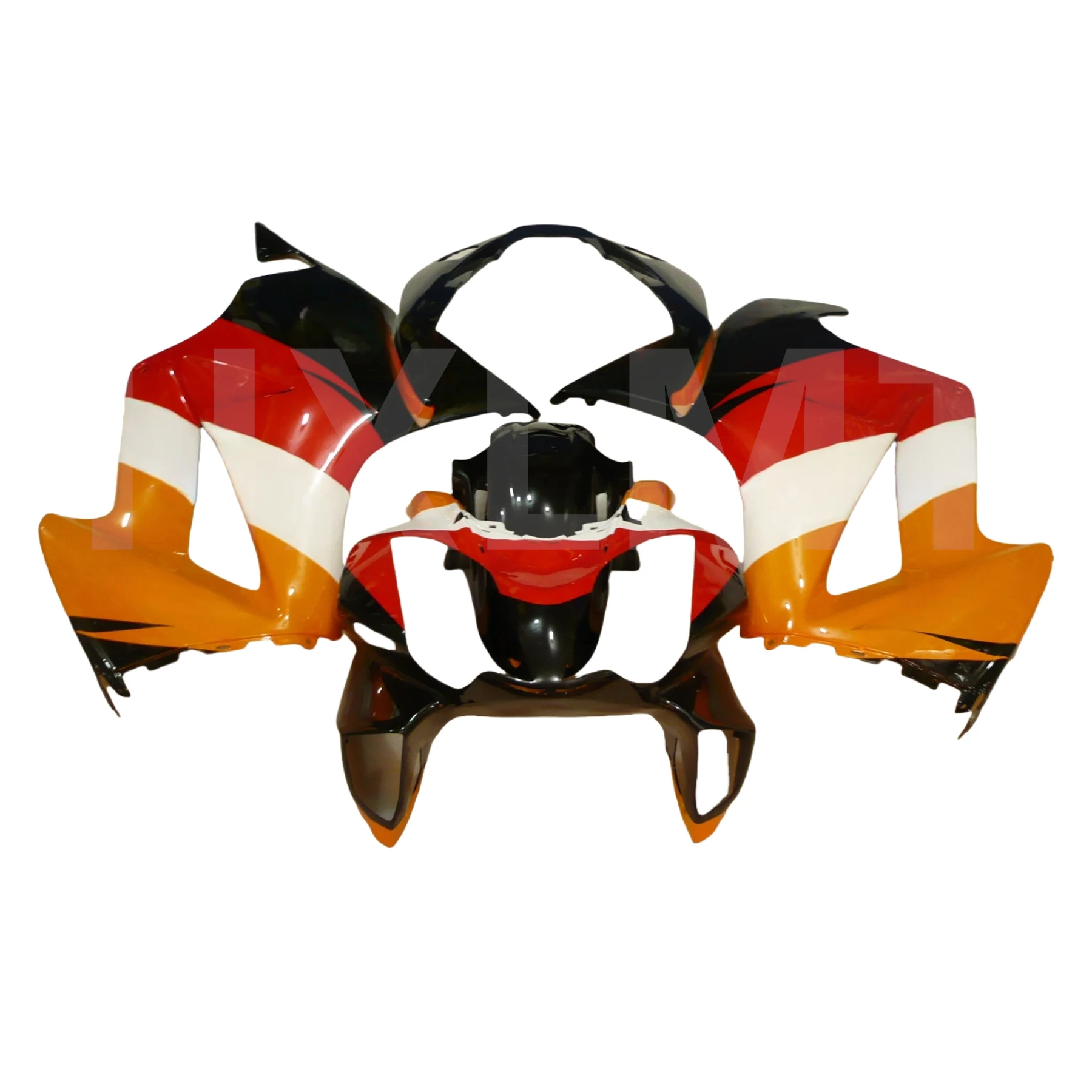 Motorcycle Fairing Kit For HONDA VFR800RR 02-06 VFR800 VFR 800RR 02 03 04 05 06 Red Orange Black Bodywork Set Fits