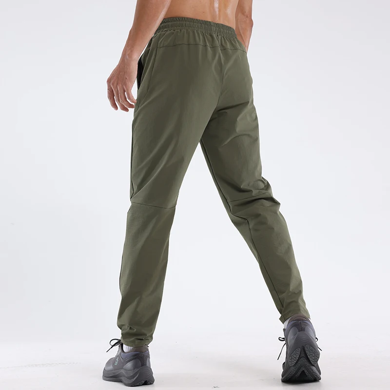 New Men's Sports Pants Gym Running Sweatpants Casual Green Fitness Jogging Trousers Outdoors Quick Dry Training Pants