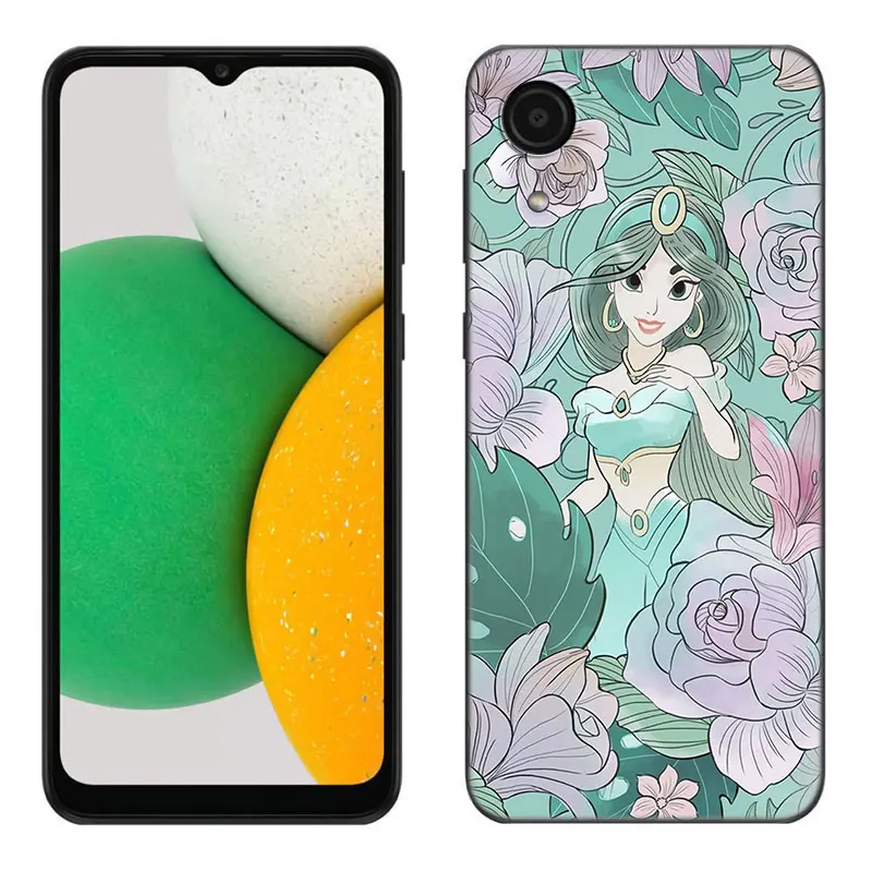 Cinderella Snow White Jasmine Aurora Phone Case For Samsung Galaxy A01 A03 Core A04 E A02 A05 A10 A20 A21 A30 A50 S A6 A8 + A7