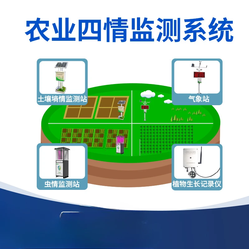 Water and fertilizer integrated pest condition monitoring, agricultural and forestry insect trapping and insecticidal lamp