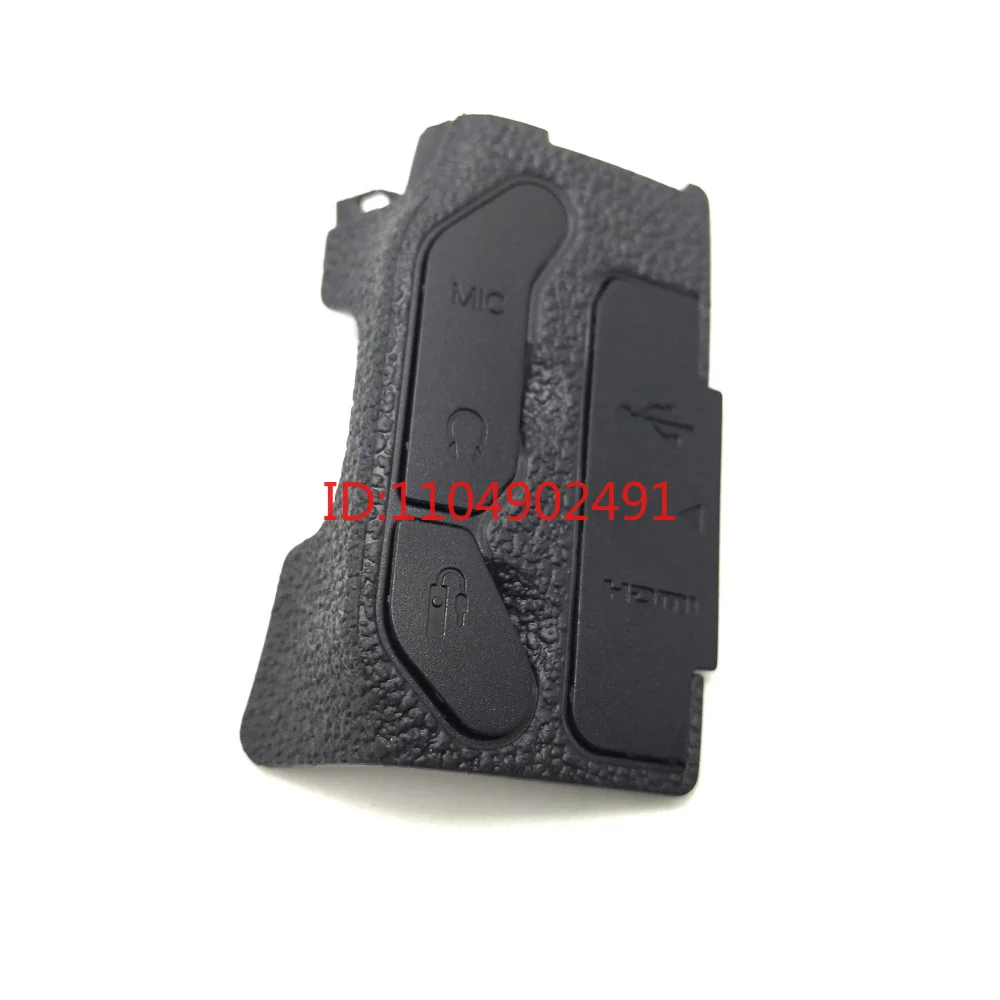 NEW Original Body Rubber USB Hand Grip Thumb Rubber Left Side with adhesive tape for Canon EOS 90D Camera Repair Part