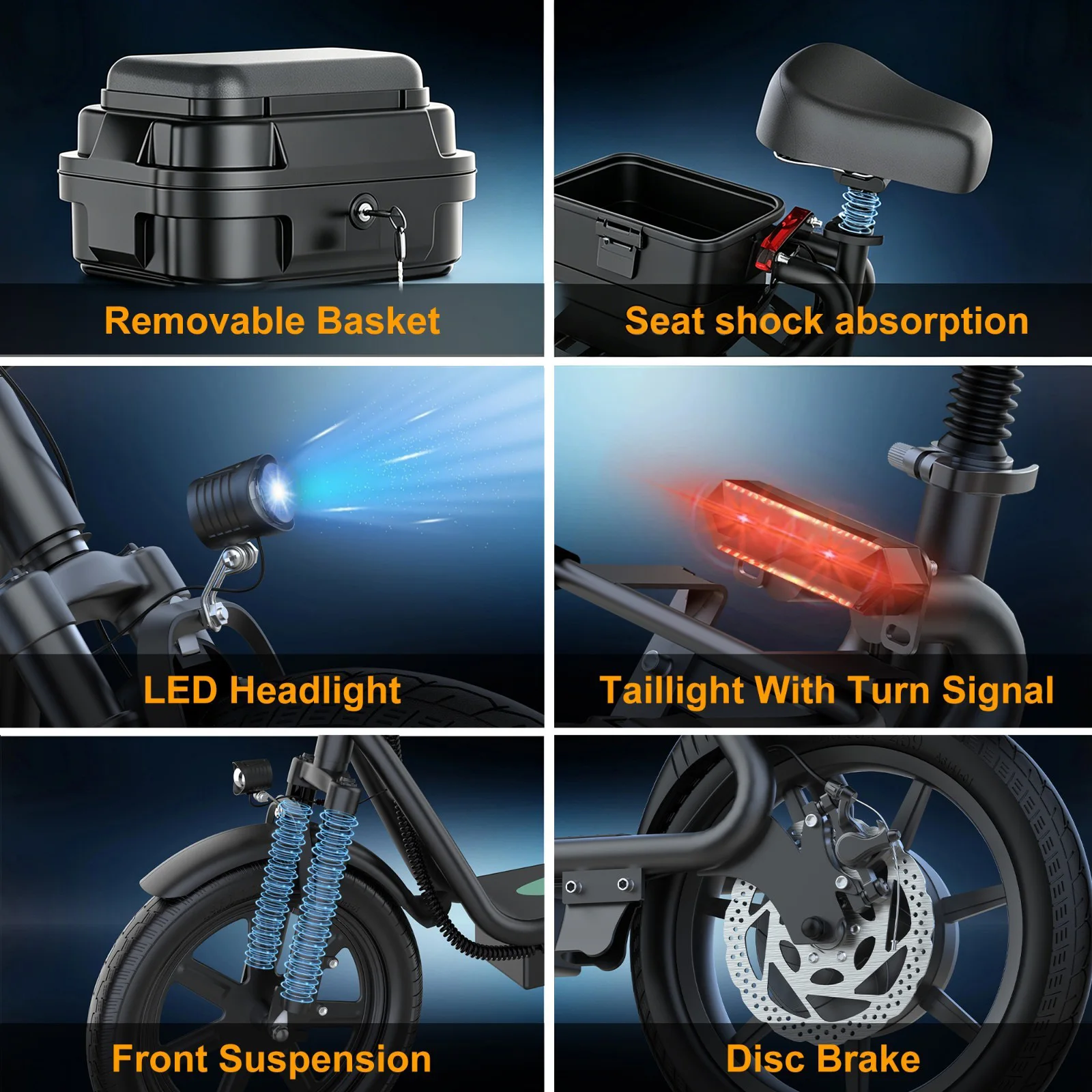 JUICEASE ESBS/ESBS PRO Elektroroller 10,4/22,5AH Akku Leistungsstarker Roller 45-100KM Maximale Reichweite Intelligenter Elektro-Kickscooter – Detail 6