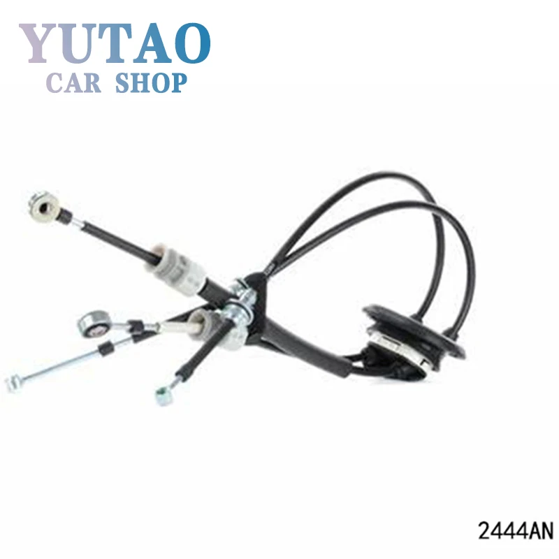 2444AN transmission gear shift cable gear cable Gear Selection Control Cable Car Shift Transmission Wiring Harness for Peugeot