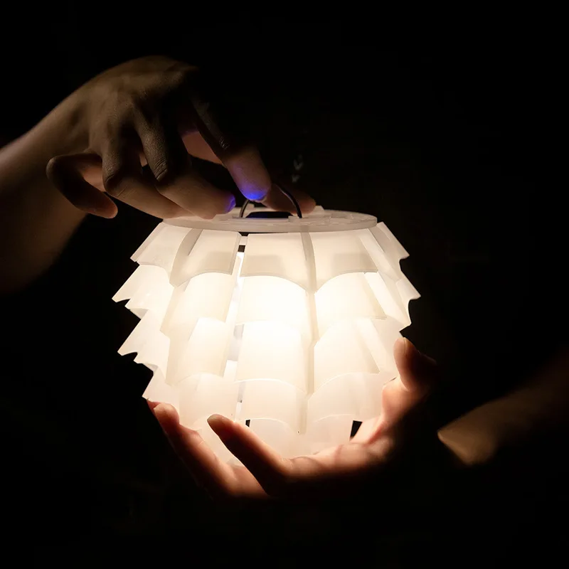 Camping lampshade Outdoor camping small light Atmospheric decoration Personalized decorative lantern