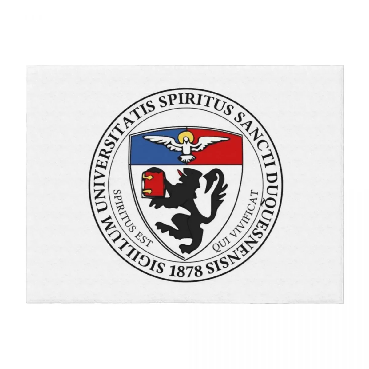 

Duquesne University Throw Blanket for sofa Single Polar Decorative Sofa Blankets