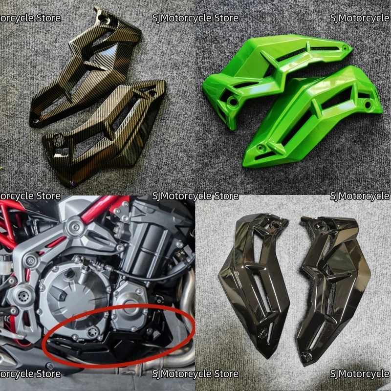 

Аксессуары для мотоциклов, поддон для живота, спойлер двигателя, нижний обтекатель, обтекатель, подходит для Kawasaki Z900 Z 900 2017 2018 2019