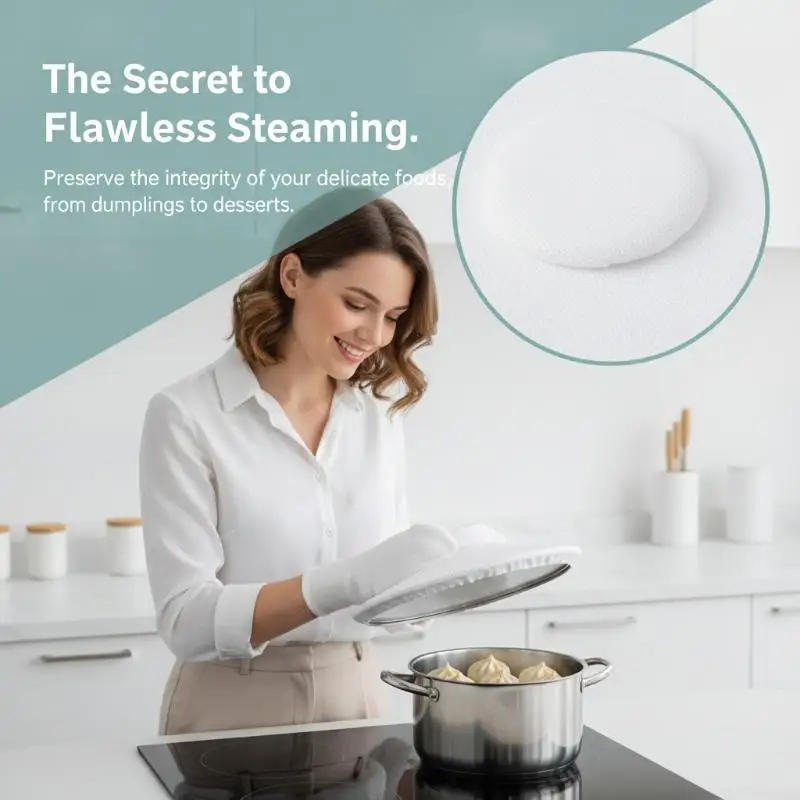 Multi-functional Lazy Pot Lid Water Relief Solution 10/20Pcs Easy Clean Food Grade Kitchen Cover for Cooking Prepping