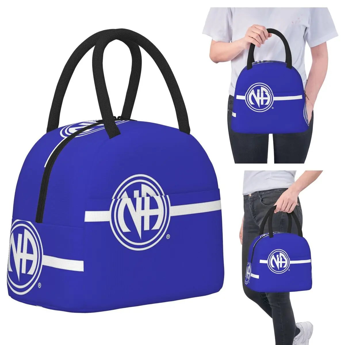 

NA - Anonymous Narcotics Изолированная сумка для обеда для женщин Офисный холодильник Термальная коробка для еды Портативные коробки для завтрака Контейнер