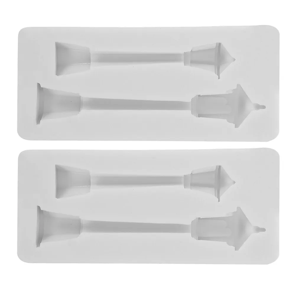 

Набор из 2 силиконовых форм для уличных фонарей: формы для столбов, выпечки, конфет, изготовления изделий из смолы, воска, декора рождественских тортов